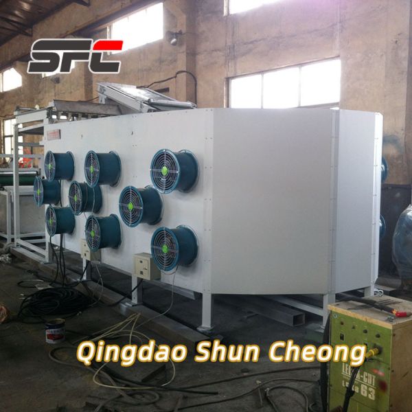 Rubber Sheet Batch Off Cooling Machine / Rubber Batch Off Machine