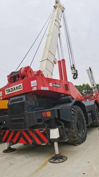 Used TADANO TR500E 55T Rough Terrain Crane with Max. Lifting Height of 41.6m in Japan