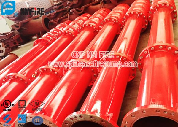 Vertical Turbine Ul Fm Approved Fire Pumps Fire Fighting Use With 1250gpm Flow