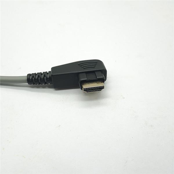 DMS 5 Lead Holter ECG Cable HDMI Connector Reusable For Hospital Equipment