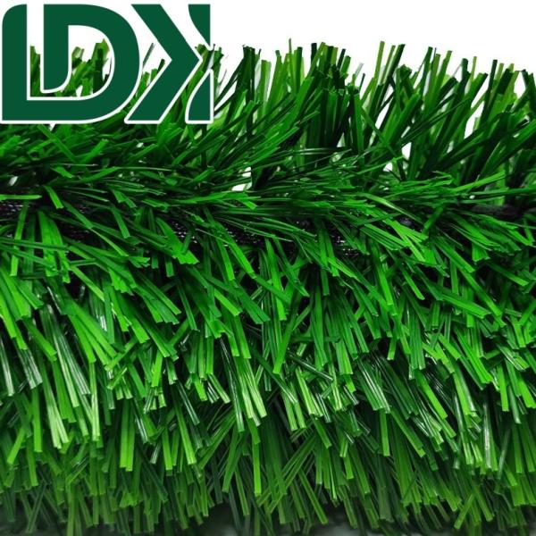 PE12000 Dtex Durable Fake Turf Grass Outdoor Putting Green For Soccer Cages