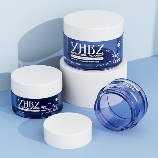 Wholesale Pet body butter jar Plastic Cream Jar For Skincare