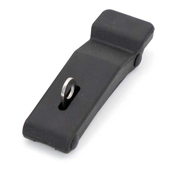 ISO9001 Flexible Black Rubber Draw Latches Anti Corrosion For Engineering Machine