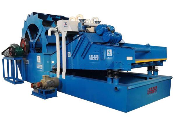 Single wheel sand washing machine with high washing degree of 30-50 tons per hour