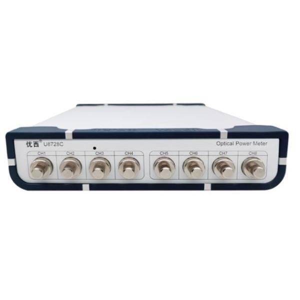 8-канальный быстрый сканирующий оптический счетчик мощности Диапазон мощности +5 ~ -75 дБм