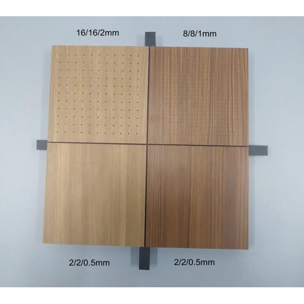 University Auditorium  2/2/0.5mm NANO Micro Perforated Acousitc Panels Sound Insulation Board