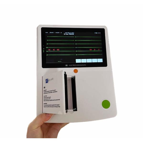 Приспособьтесь к 100-240V медицинские каналы 12 машины 3 Ekg Ecg водят Electrocardiograph