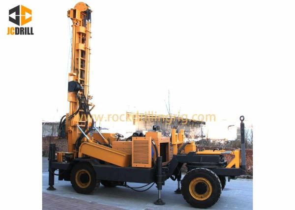 TWD600 Trailer Mounted Cms Hydraulic Water Well Drilling Rig Farming Machinery