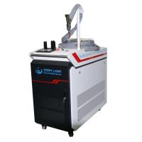 Soldadura de laser de acero de aluminio de acero inoxidable portátil de mano de las herramientas de la soldadura de laser de la fibra del gabinete