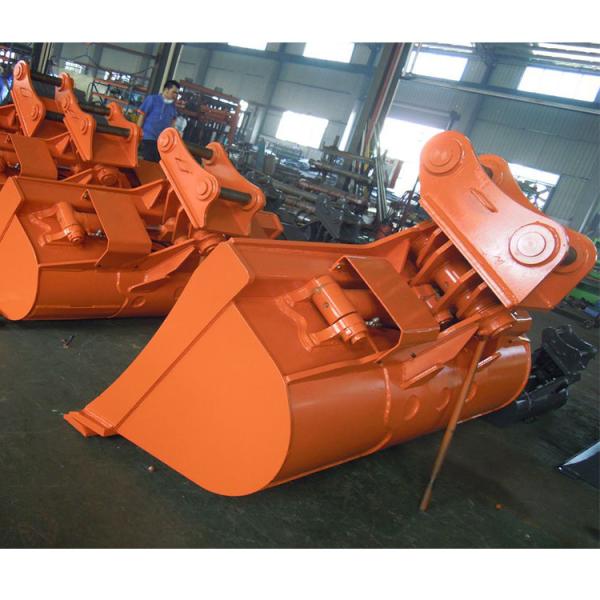 Double Cylinder Tilt Excavator Bucket Cleaning For 320 ZX300