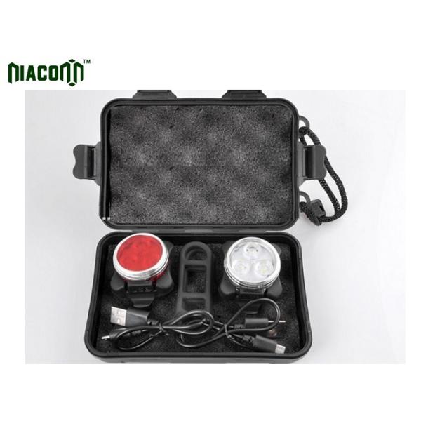 Rechargeable Bicycle Light Sets With 650mah Battery