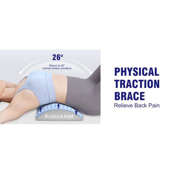 OEM Logo WOOWAVE Pillow for Neck Muscle Back Stretcher and Lower Back Pain Relief