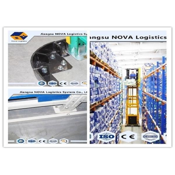 Racking galvanizado convencional da pálete de SS400 VNA para a indústria têxtil