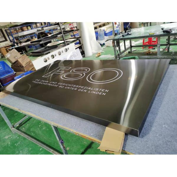 Hanging Acrylic Sign Board Company Brand Name Custom Led Logo Panel Edge Lit Electronic sign