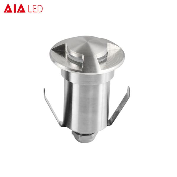 Stainless steel 4 Ways 3W 42mm LED underground light/led underground lamps for villa outdoor stair use