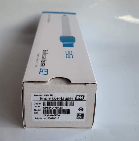 Sonde de pH numérique Endress+Hauser Orbisint CPS11D 120mm avec diaphragme en PTFE