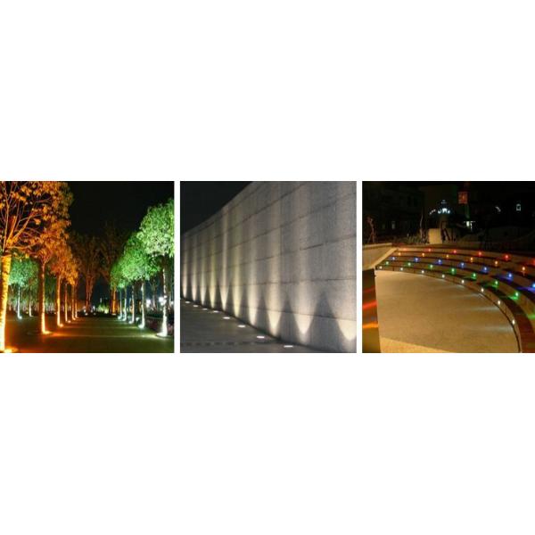 IP 67 RGB 6W Led Underground Light , Projection Outdoor Inground Lamps