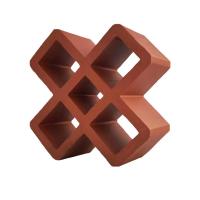 la brise de mur de terre cuite de résistance de gel bloque le jardin rouge Clay Brick décoratif