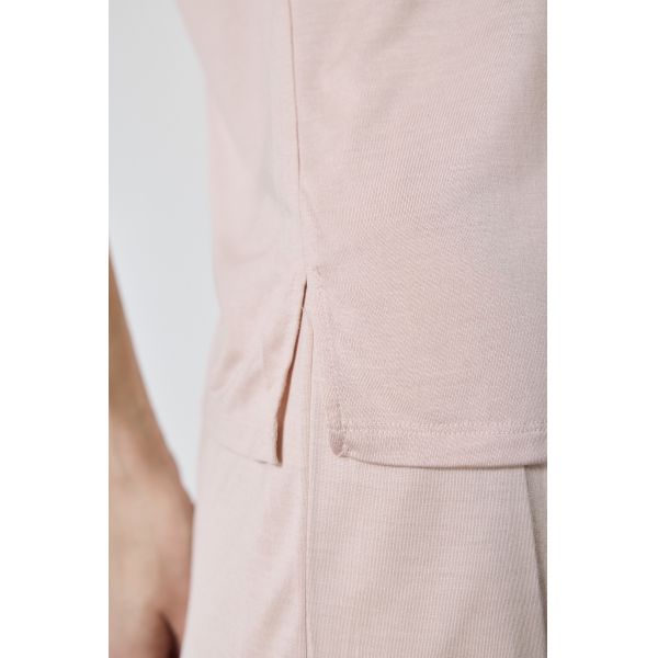 Pink Silk Sleepwear 100% Mulberry XS - XL Size Women'S Custom Pajama Set