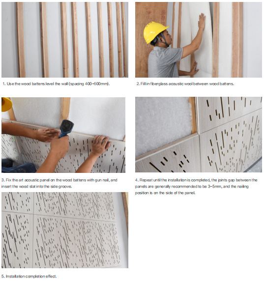 12 мм 15 мм декоративные акустические художественные звуковые панели для потолка и стены высокий NRC