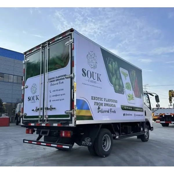 Affordable Used 4X2 Cold Storage Truck From Japan