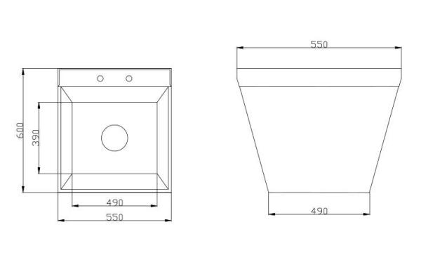 SMC Fiberglass Molded Products Sanitary Ware SMC Washing Concrete Sink Molds