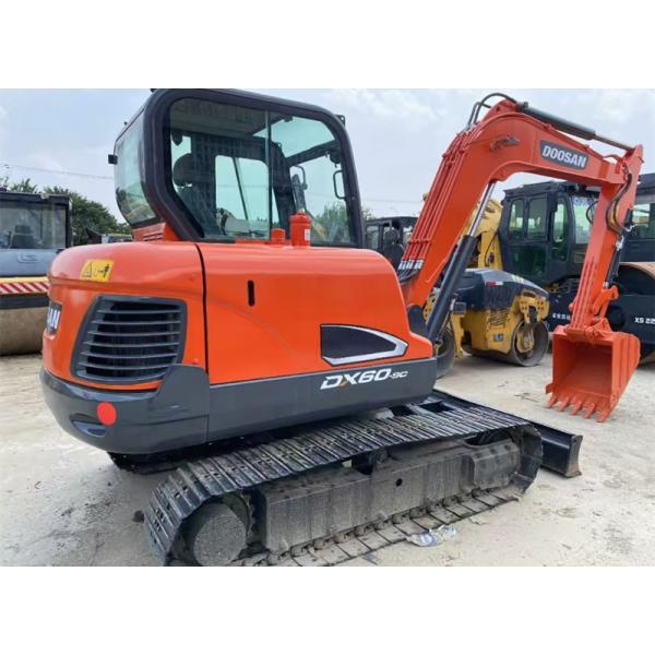 Used Doosan DX60 Excavator Low Hours Cheap Second Hand Excavator