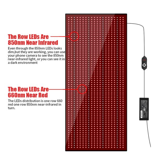 Коммерческий продукт красного света терапия подстилка одеяла коврики 180 см OEM