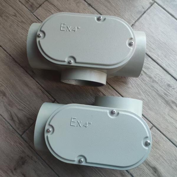 Revestimiento de caja de cableado a prueba de explosión de seguridad Atex con WF2 para aluminio de yacimientos petrolíferos 220/380VAC