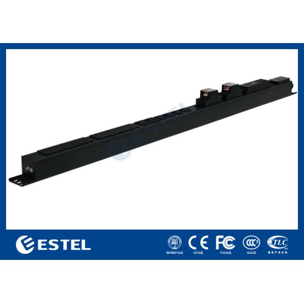 Smart PDU with Real Time Power Monitoring and Environmental Sensors for Data Center Management and Power Delivery
