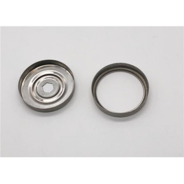 Steel Pressure Gauge Fittings , Small Pressure Gauge Parts Outer Diameter 42mm