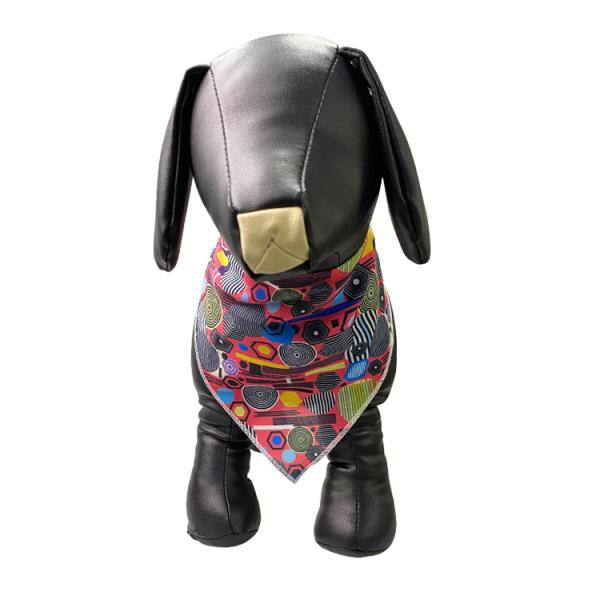 Bandana собаки двойного слоя напечатанный