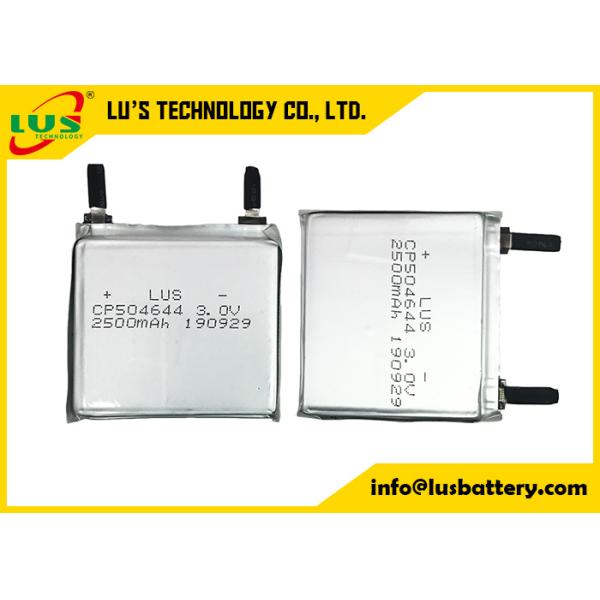 ЛиМнО2 сверхтонкая ячейка 3В CP504545 батарея CP504645 CP504644 тонкая гибкая батарея Limno2