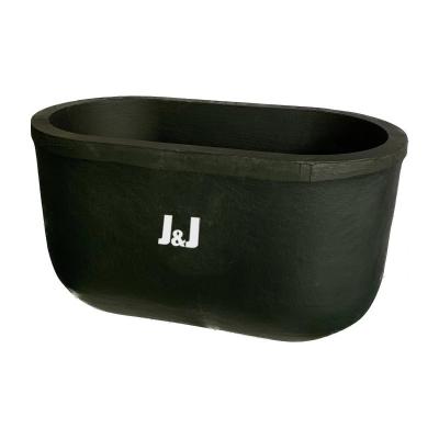 Industrial Metal Melting Crucible , Silicon Carbide Graphite Casting Crucible