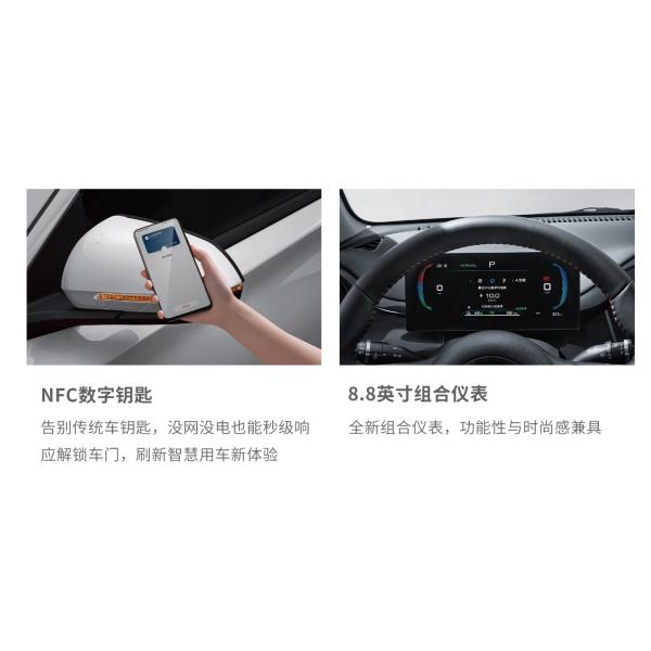 2024 BYD E2 Luxury SUV Speed EV Motor Left Steering Mini 4x4 Energy Electric Vehicle