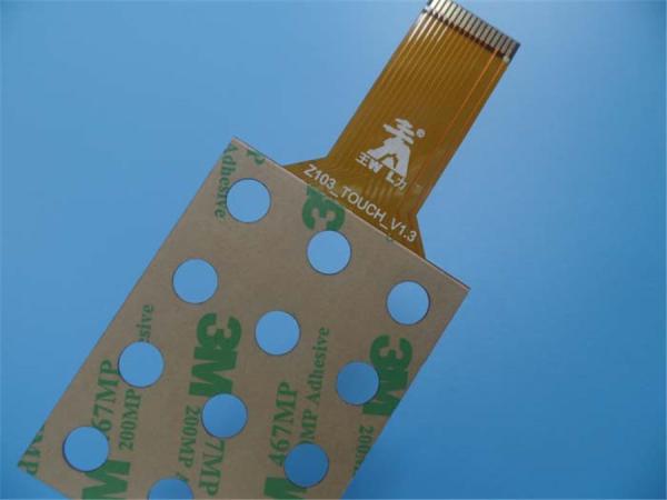 Flexible PCBs board prototype Single-sided flexible PCBs 0.15mm thick Circuit Board Assembly Polyimide PCBs for counter keypad