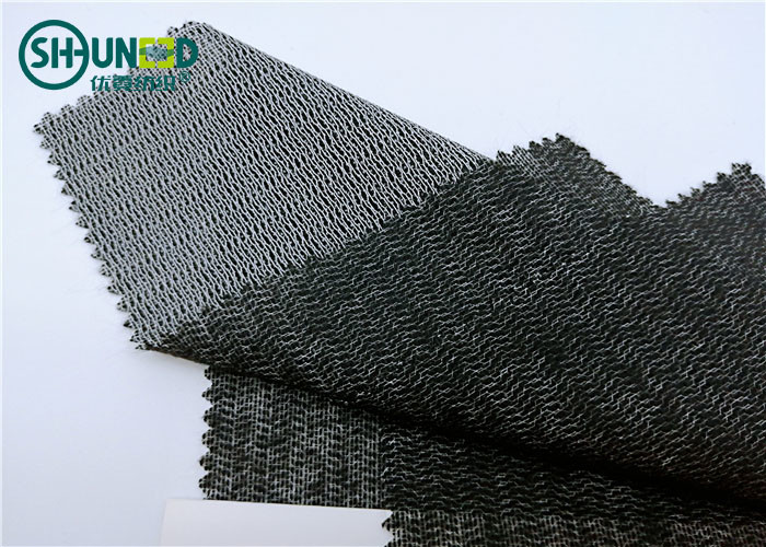 Eco Friendly Shrink-Resistant 110gsm Woven Interlining Fusible Interlining for Overcoat