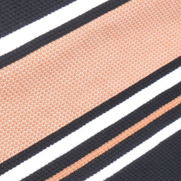 Pineapple Texture Series: 95/5 Cotton Spandex Striped Knit Fabric (175cm)