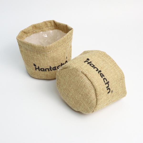 Custom Eco Friendly Logo Printed Waterproof Recycled Portable Flower Pot Planting Bag