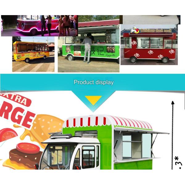 Various Styles of Food Trucks Supported by Customizable Mobile Kitchen Other Options