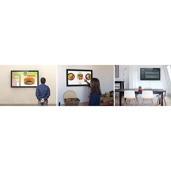 21.5'' Touch Monitor With HDMI Input For Advertisement Playing