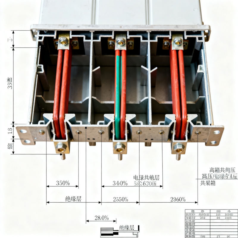 100A-630A High Voltage Bus Duct Dense Busbar with IP54 IP66 Protection and Safety Features