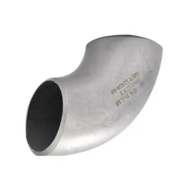Stainless Steel 304 316 316L 90 Degree Butt Welded Elbow Connection 1