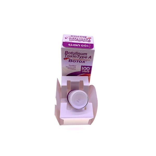 Injeção branca de Allergan 100iu Botox para a toxina Botulinum facial