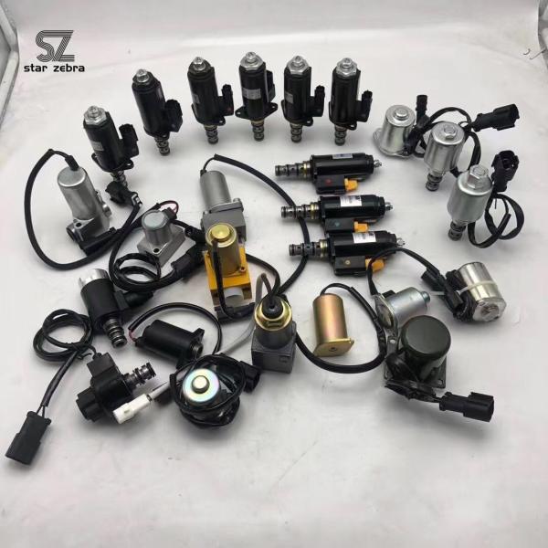 Клапан соленоида SKX5P-17-210 экскаватора SK200-6 SK200-6E KDRDE5KR-20 40C13-203A