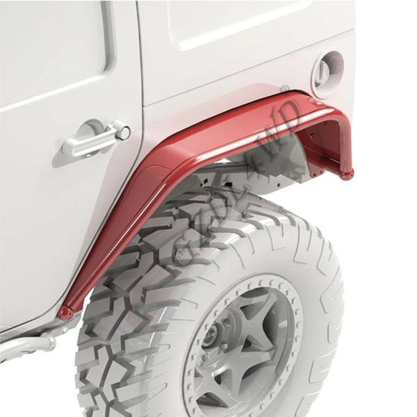 La defensa terrestre de Off Road del tubo señala por medio de luces el polvo negro de aluminio cubierto para el jeep JK Wrangler
