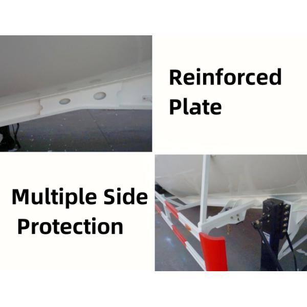 TITAN 5 Axle 60 CBM Dry Bulk Cement Tanker Trailer for Sale