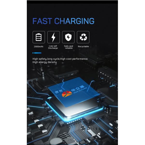 Длинная жизнь 2000 клеток литий-ионного аккумулятора 18650 3.6V Mah 0.5C для домашней электроники
