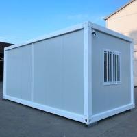 Casas de contenedores prefabricadas compactas y desmontables, fáciles de limpiar y a prueba de polvo