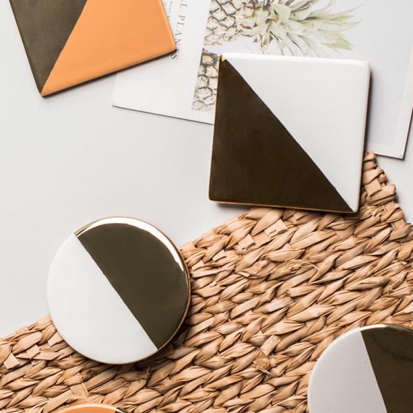 Синий/зеленый/черный мраморный керамический подъемник популярный для украшения столов